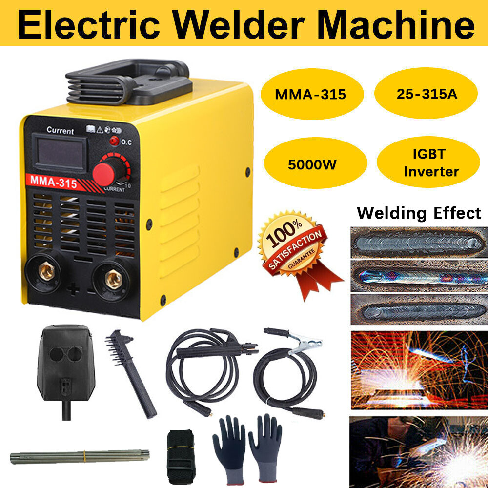 110V 300AMP Mini IGBT ARC Welding Machine Inverter DC MMA Electric Welder Stick