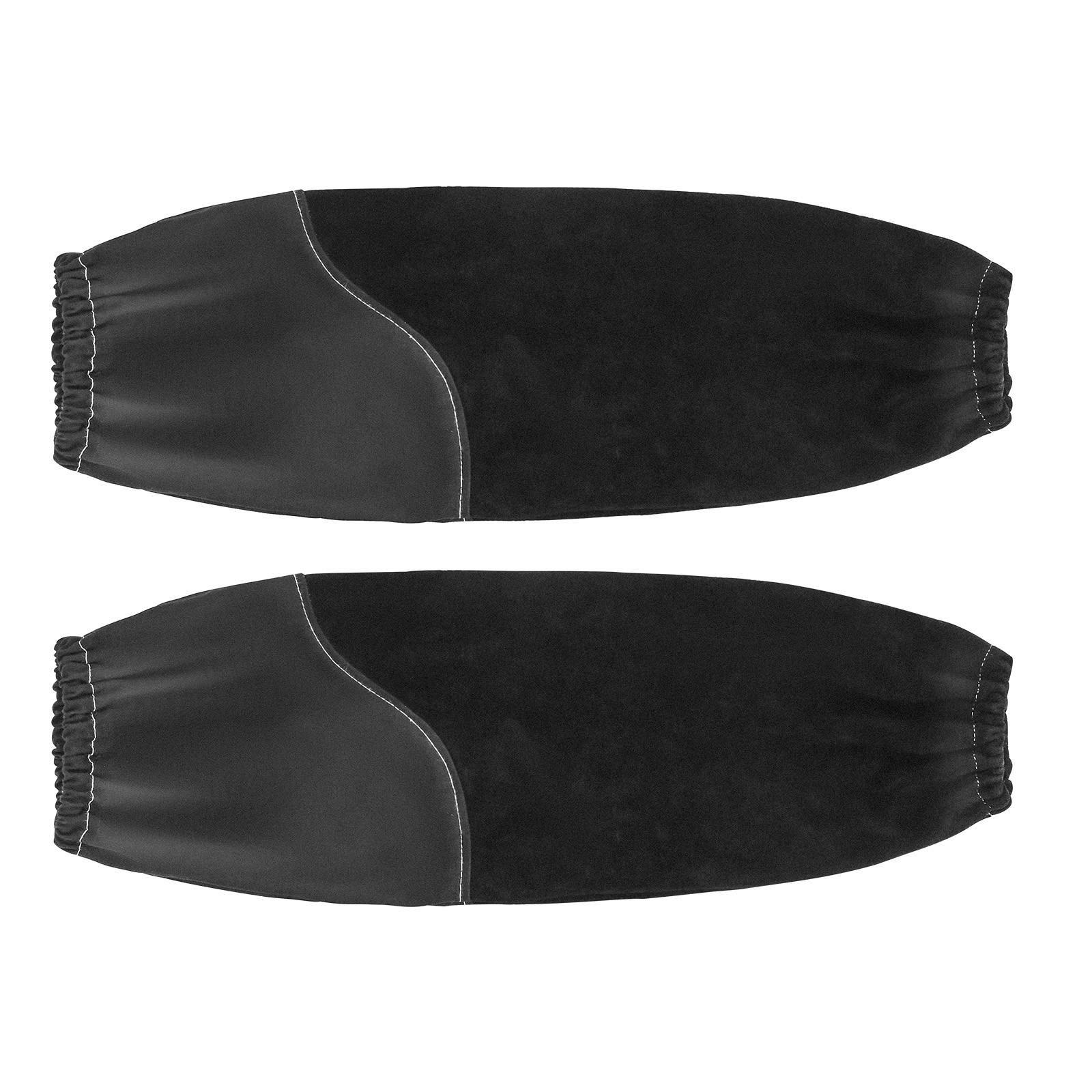 VEVOR Flame Resistant Welding Work Sleeve Heavy Duty Cowhide Leather & FR Cotton