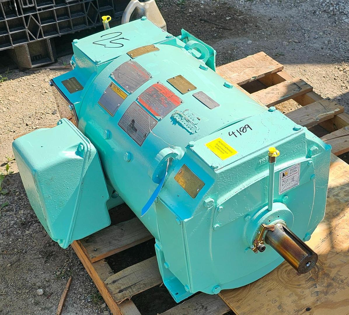 25 Hp GE Kinamatic DC Motor 5CD184NA028A810 500 Volt 1150/2000 RPM