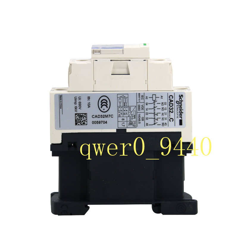1Pcs NEW AC Contactor CAD32F7C CAD32M7C CAD50F7C CAD50M7C