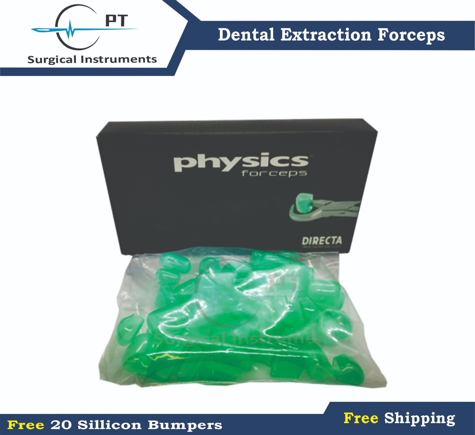 Dental Extraction Physics Forceps Standard Series Set Of 4 Pcs 45 Free Bumpers