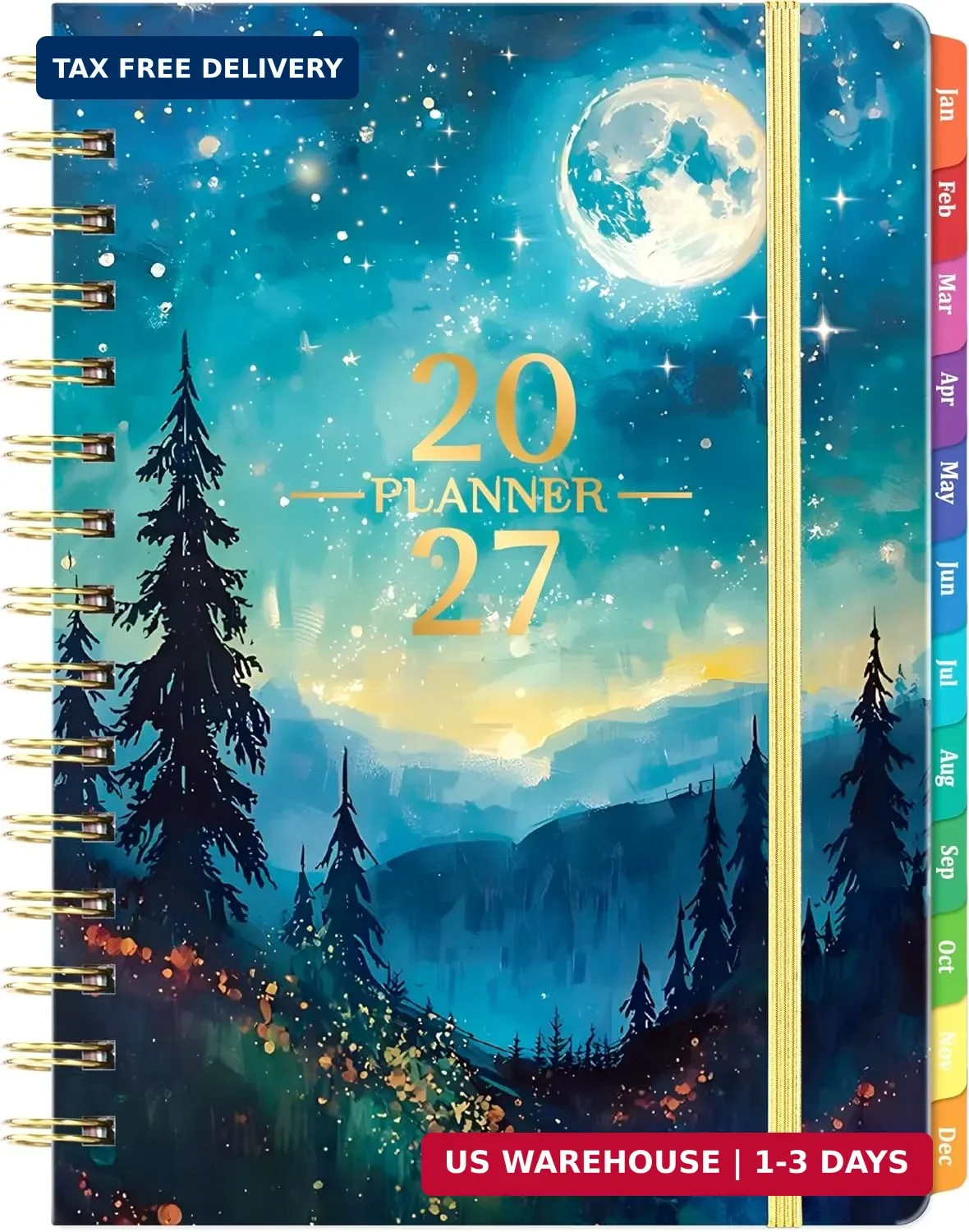 2027 Planner – 2027 Planner Weekly and Monthly, JAN 2027 – DEC 2027, 6.5″ x 8.5″