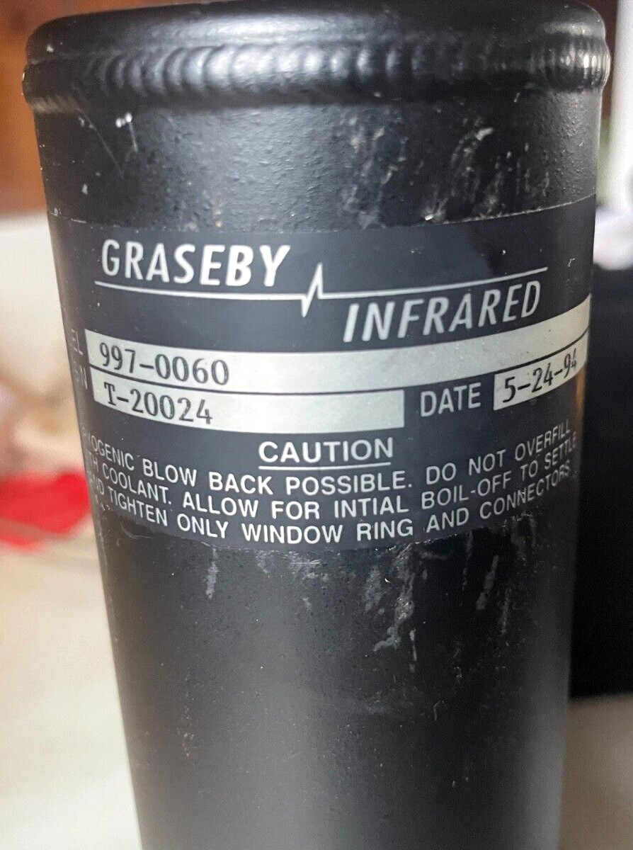 Graseby Infrared 997-0060 IR Detector, LN2 Cooled Sensor