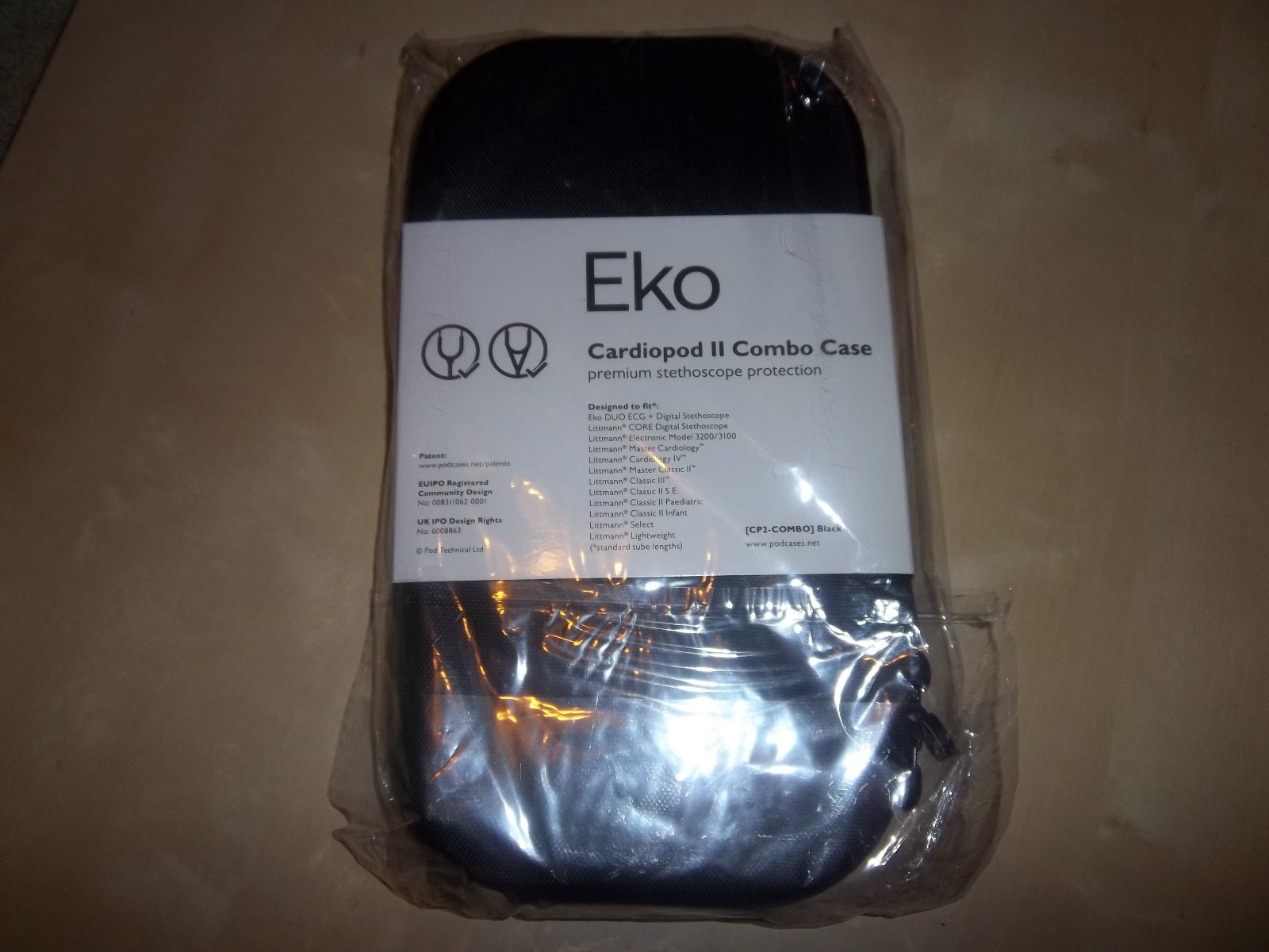 BRAND NEW Eko Stethoscope Case Cardiopod II Combo CASE ONLY
