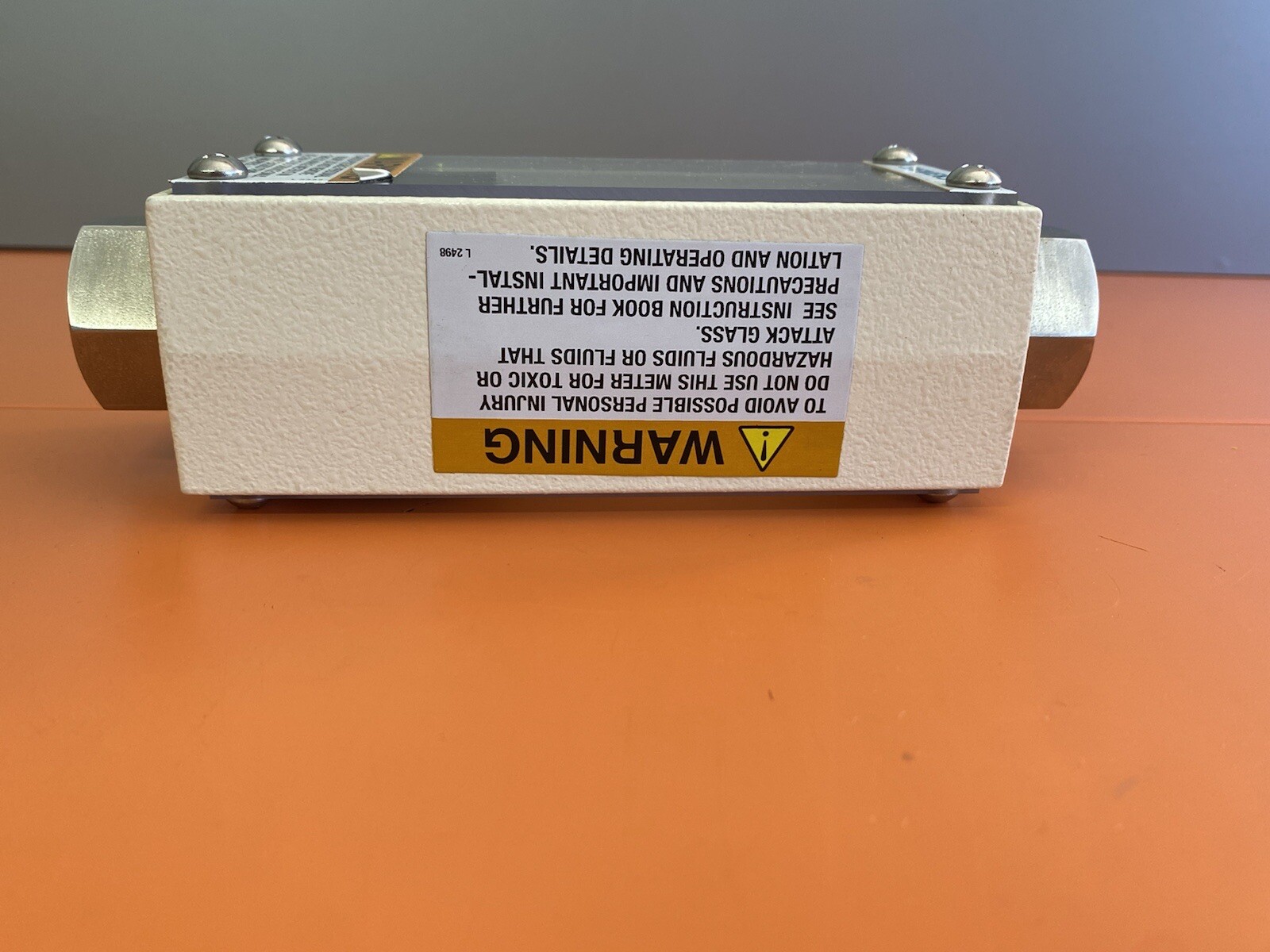 Wallace&Tiernan 5510A02234XXLX Direct-View Flowmeter 0-100 Percent 1/2”