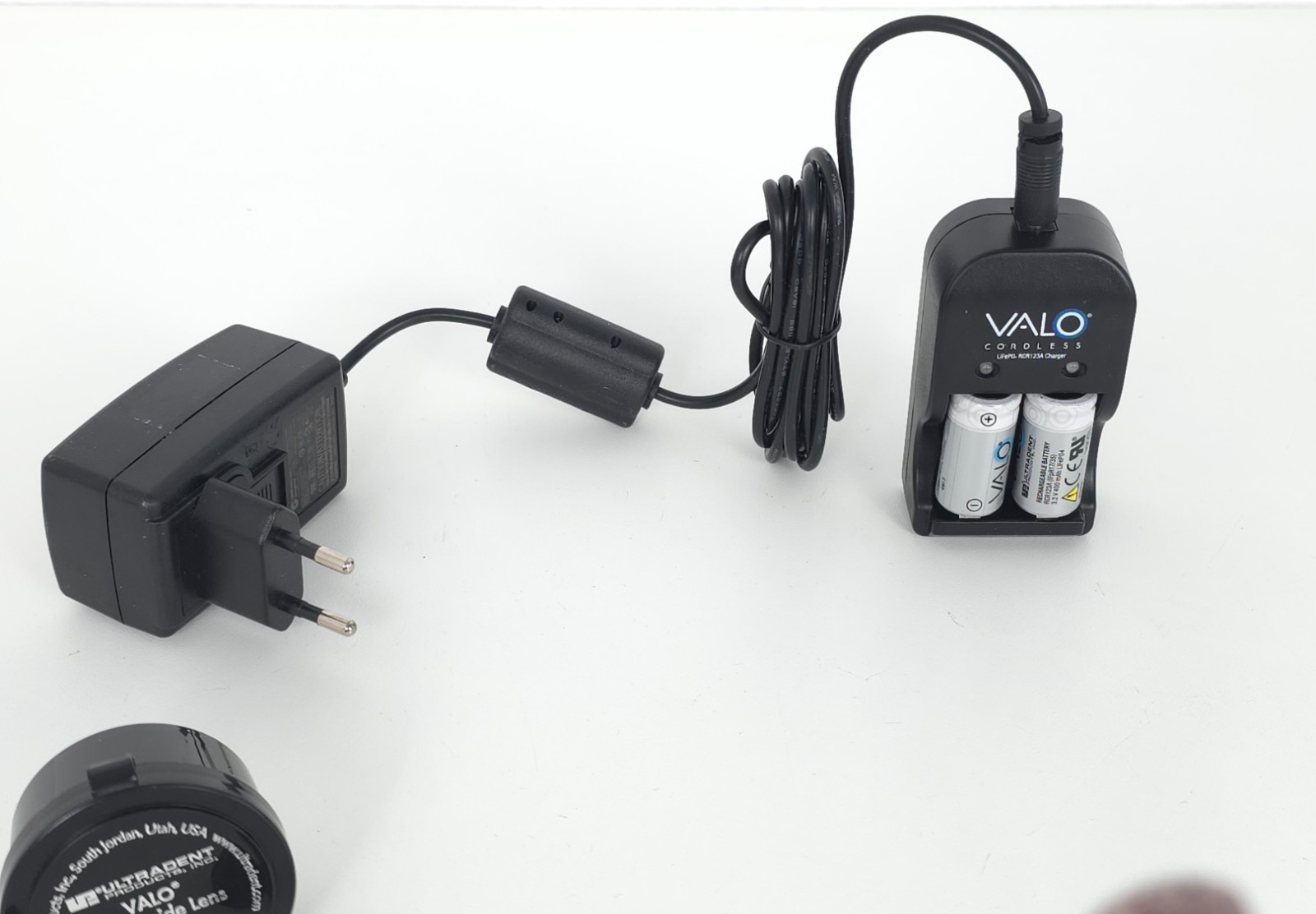 Ultradent Valo cordless LED light curing device polymerization lamp dental curing