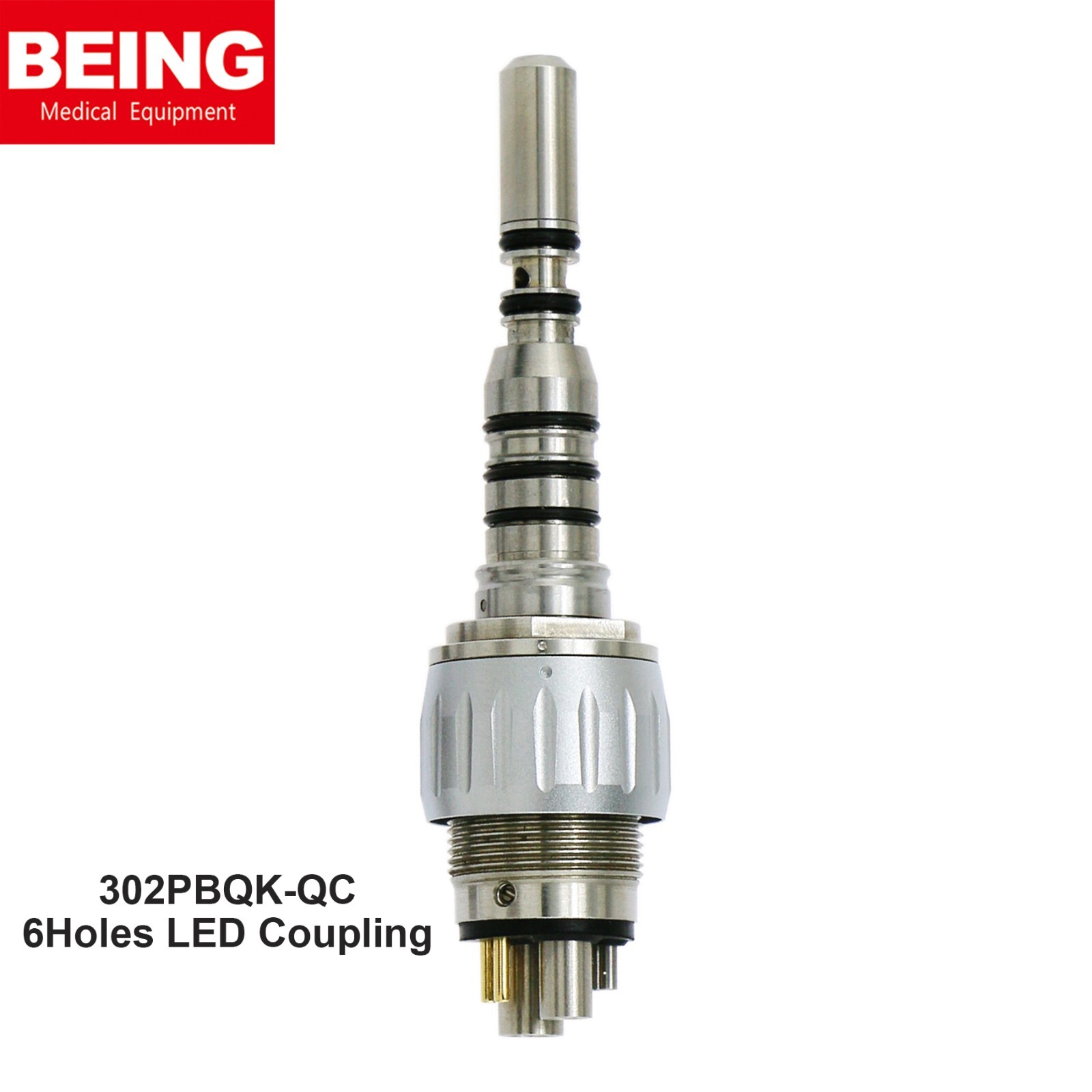 BEING Dental High Speed Fiber Optic Turbine Handpiece for KAVO Coupler 4/6 Holes