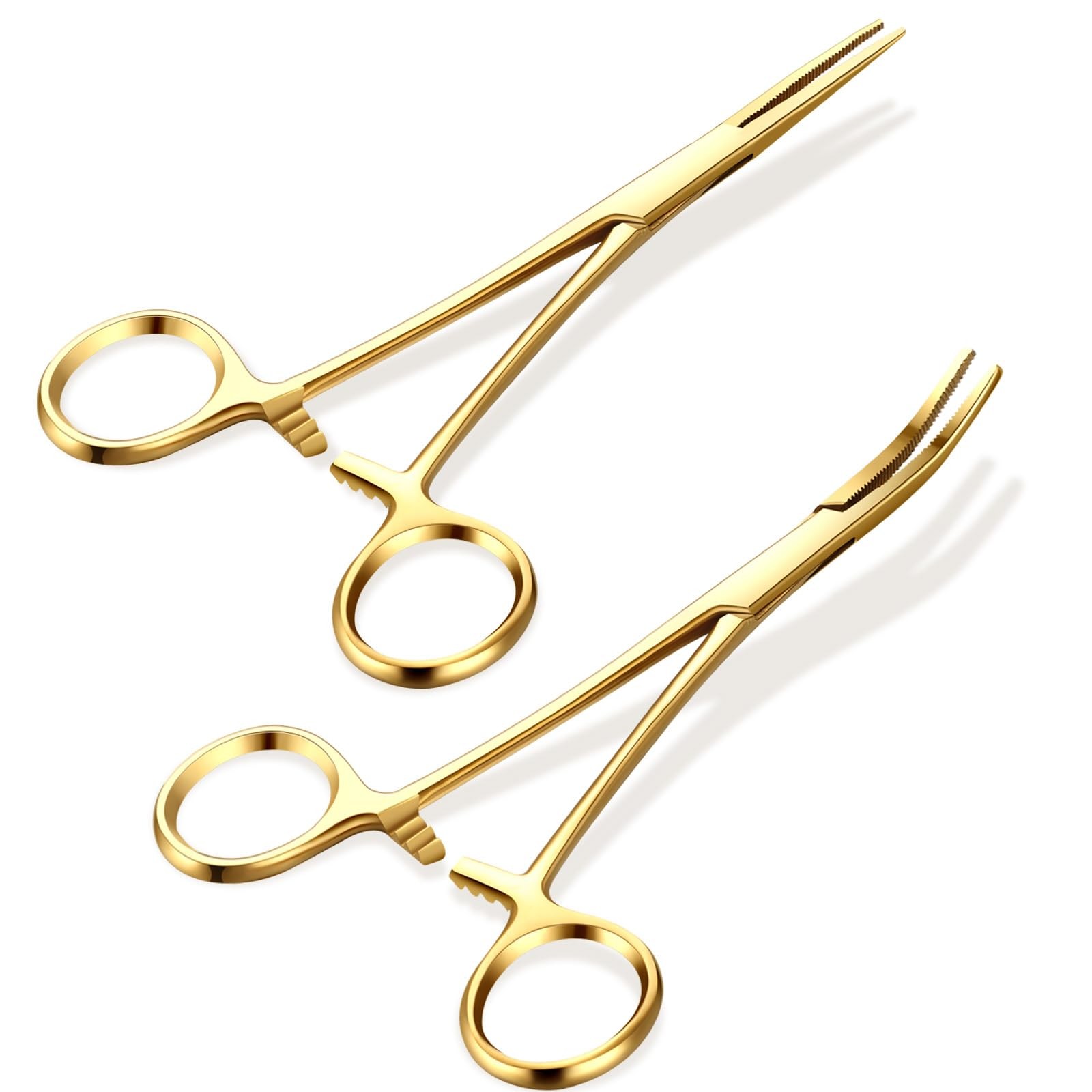 BBTO Hemostat Curved and Straight Hemostat Forceps Piercing Pliers Forceps, S…