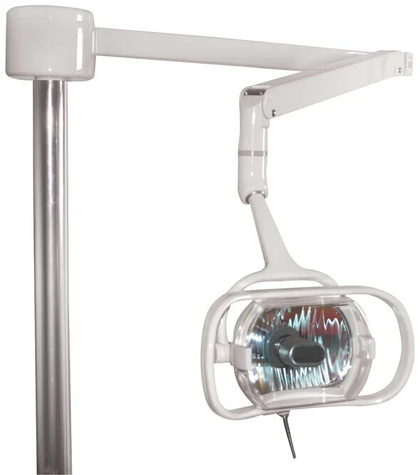 Standard Dental Operatory Light High Grade Glass Reflector Removable Lens Shield