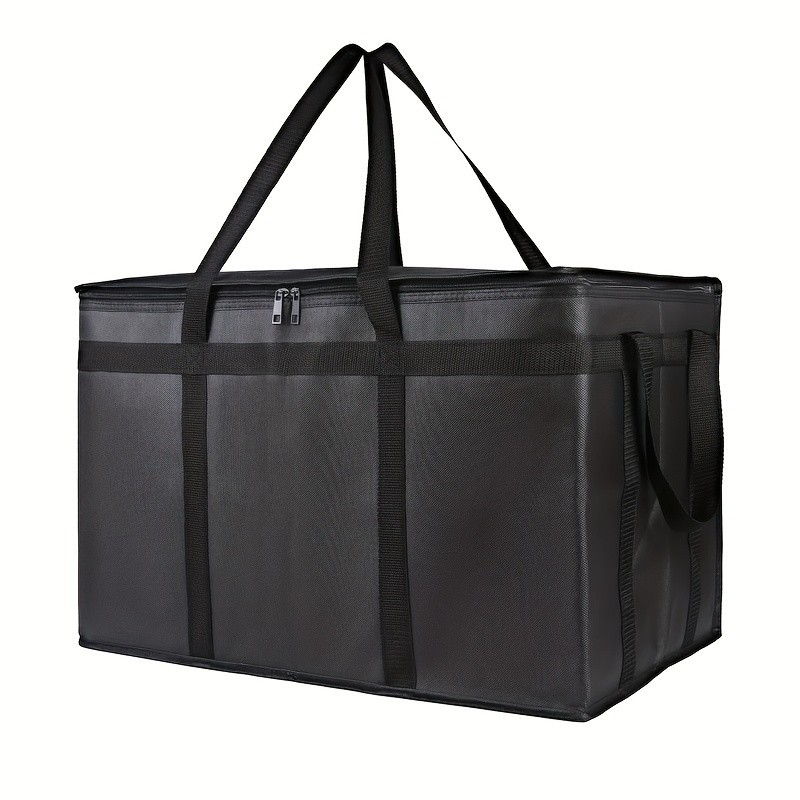 Insulated Food Delivery Bag XXXL Insulated Reusable Grocery Cooler/Hot…