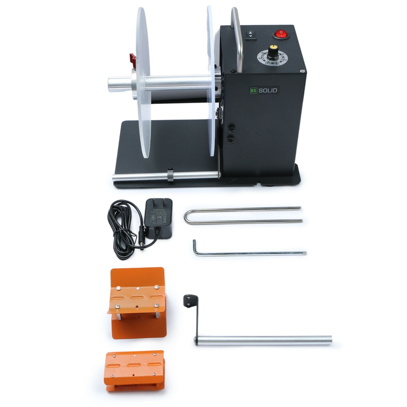 Automatic Label Rewinder Speed Adjustable 110V-240V Core Holder 1″ 1.5″ 3″