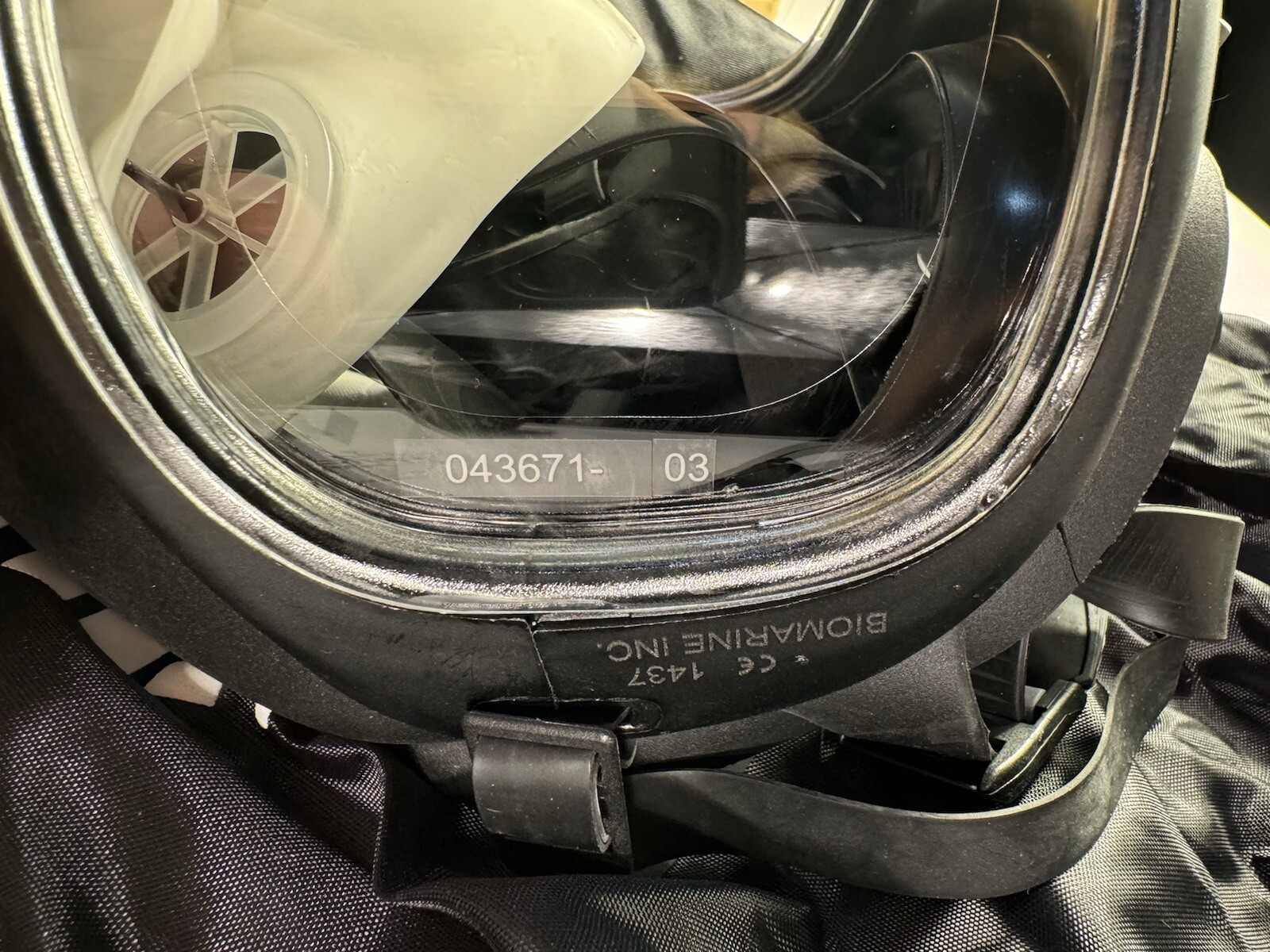 Scott Safety Biomarine Biopak 240R Pro PP Face Mask 5013140 Size M Med Apparatus