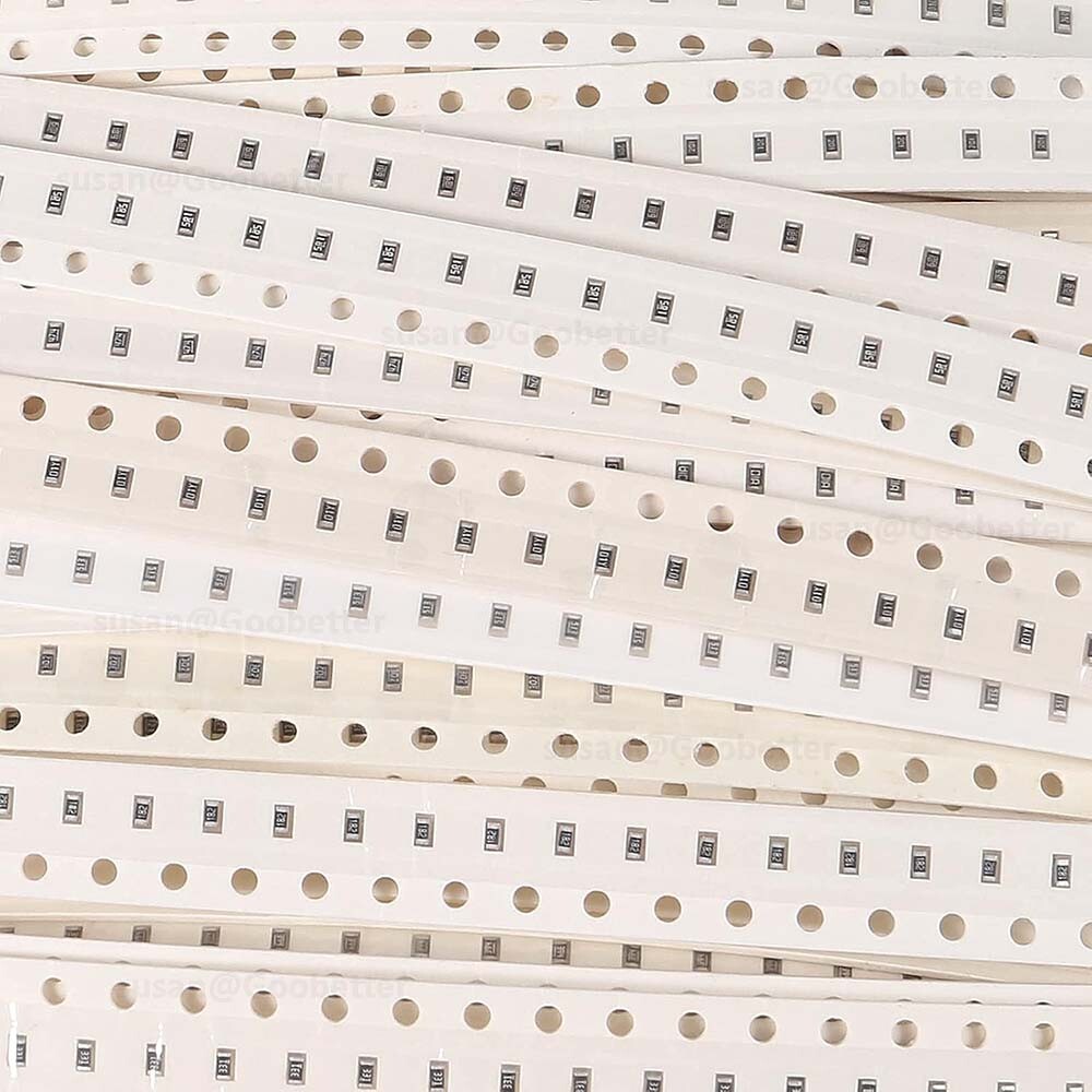 0603 SMD Resistors 0.1W 1% Tolerance Full Range Available 0 ohm to 10M ohm