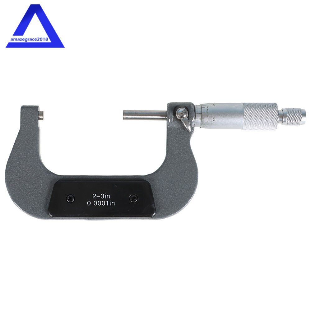 Outside Micrometer 2-3″/0.0001″ Carbide Tipped Precision Micrometer – NEW