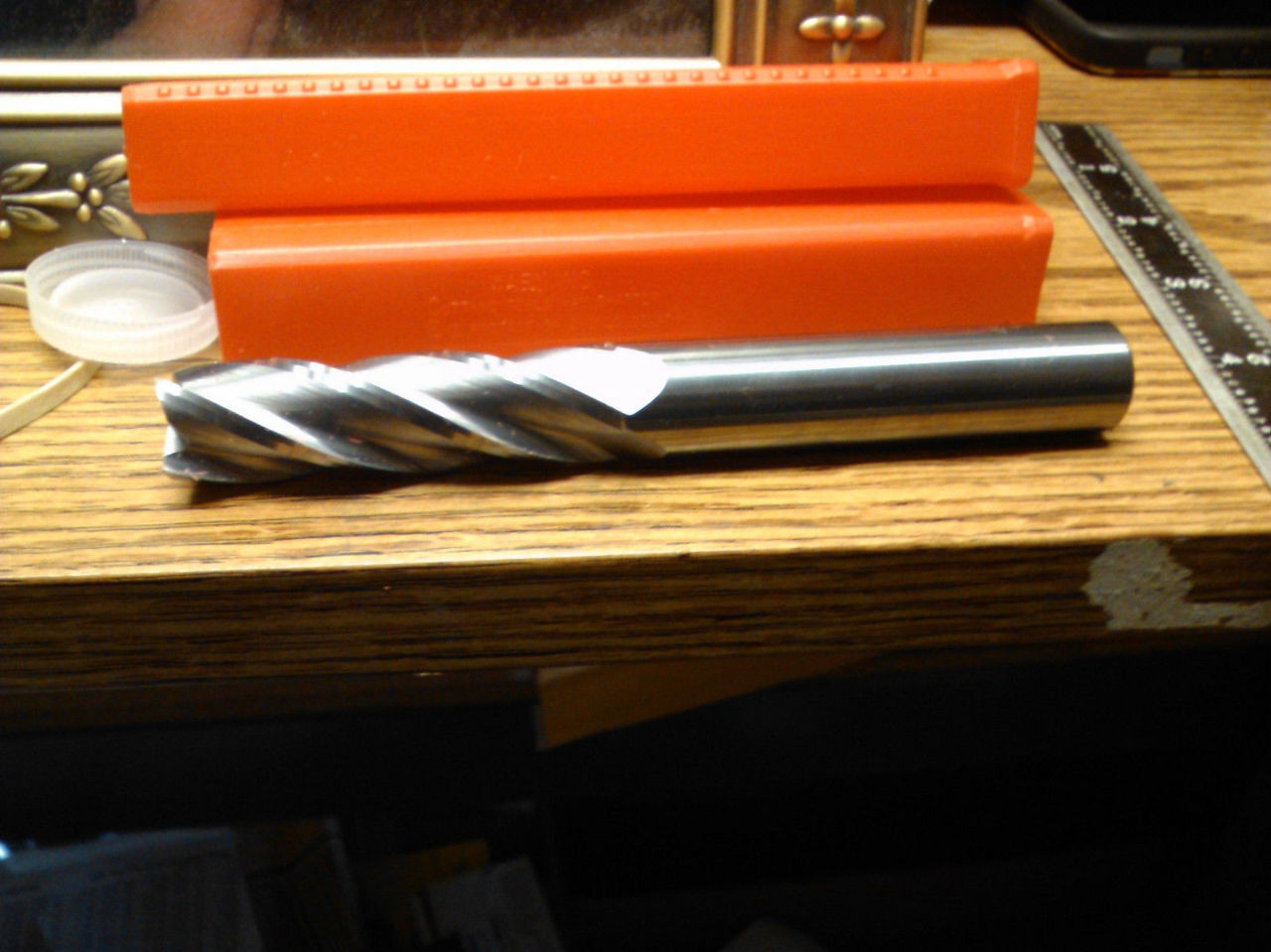 .625″ 5/8″ 4 FLUTE LONG LENGTH CARBIDE END MILL 5/8″ x 5/8″ x 2-1/4″ x 5″