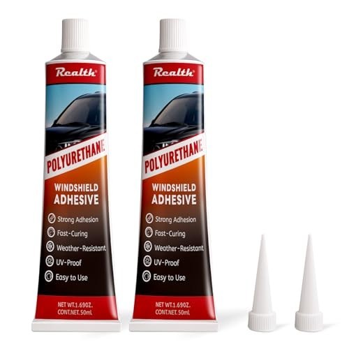 Polyurethane Windshield Adhesive & Sealant 50ML 2 Pack High Strength Fast Curing