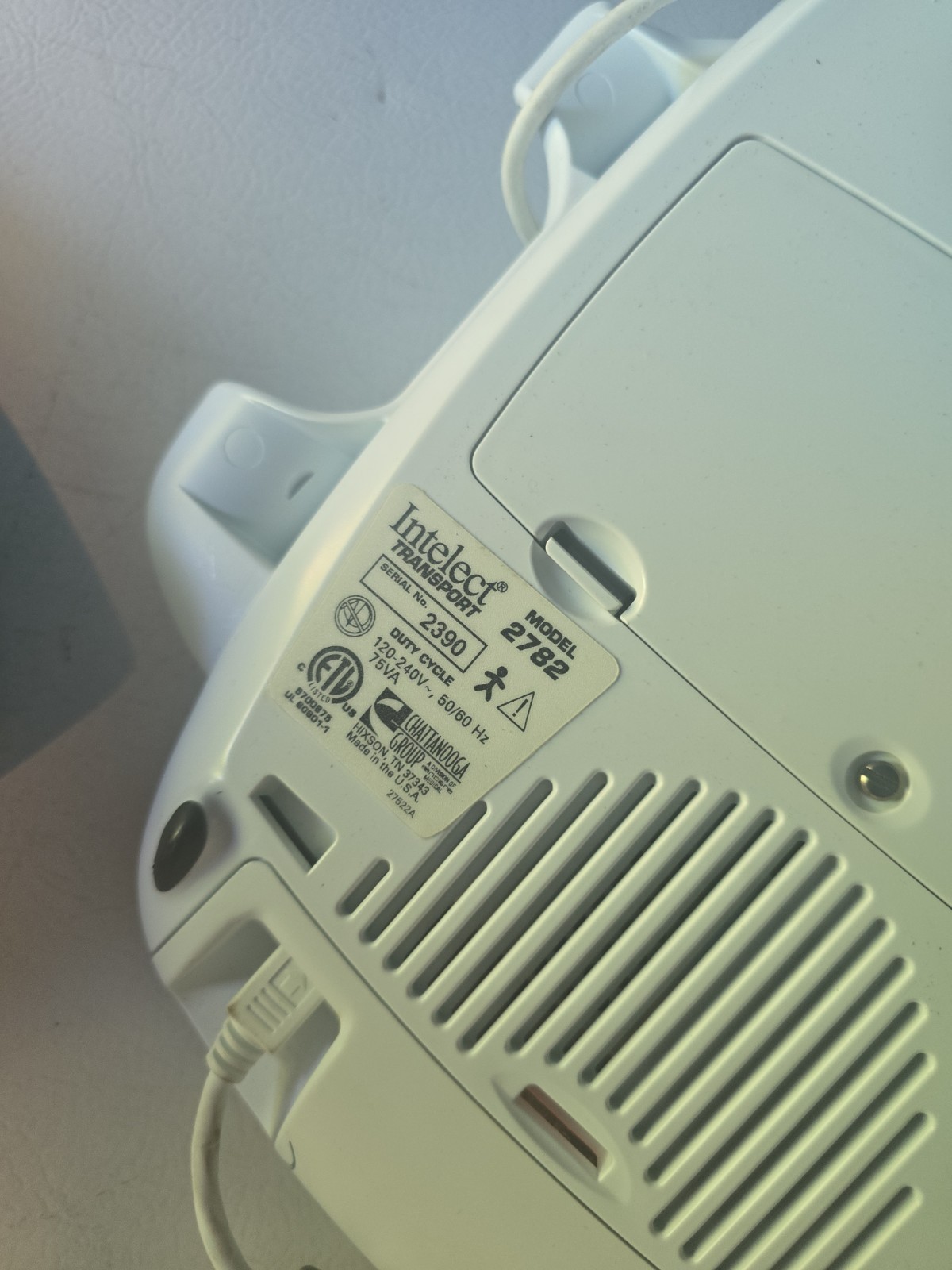 Chattanooga 2782 Intelect TranSport Ultrasound System | Used