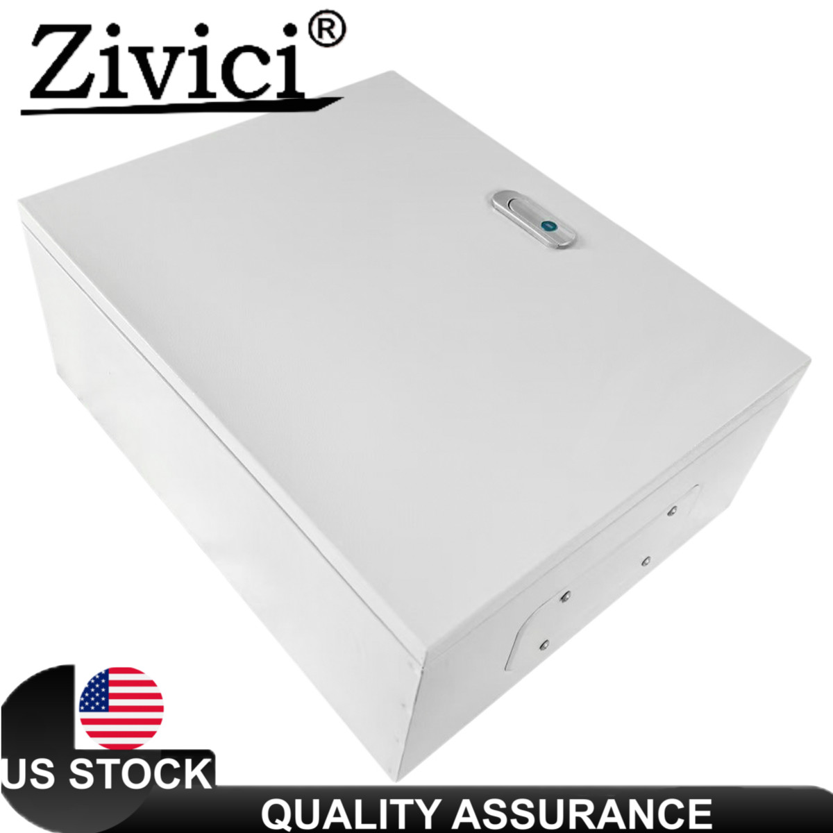 12 x 10 x 6» Carbon Steel Electrical Enclosure Box IP65 Wall Mount