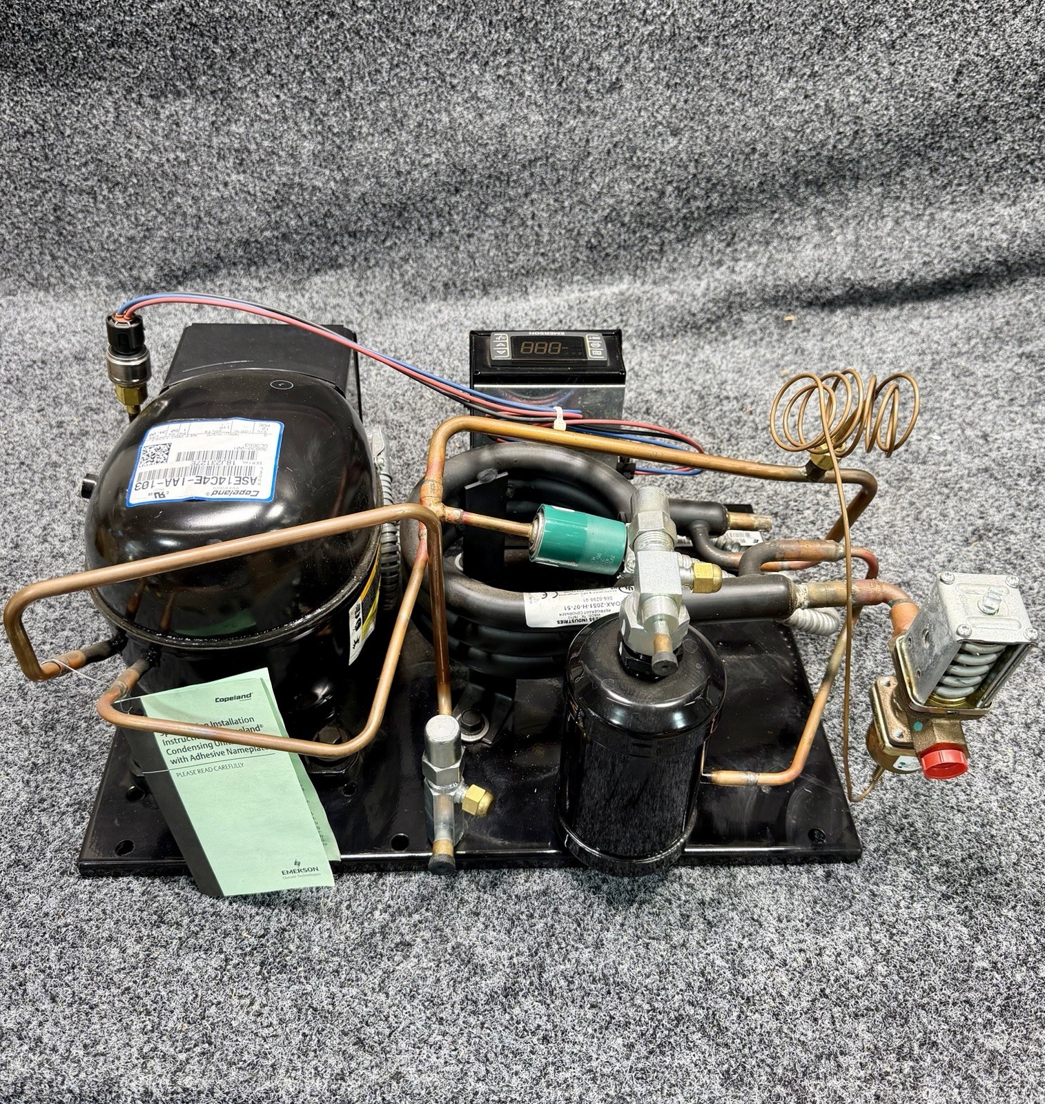 Copeland M6WH-0023-IAA-020 Water Cooled Condensing Unit 115V, Digital Controller