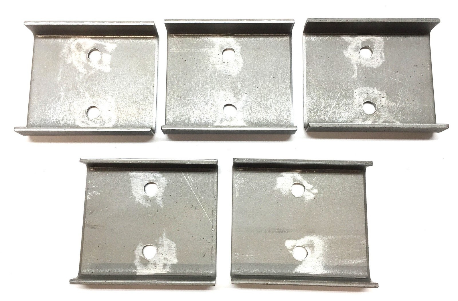 Unbranded 2.77″ x 2.37″ x 0.095″ Steel Channel Bracket [Lot of 5] NOS