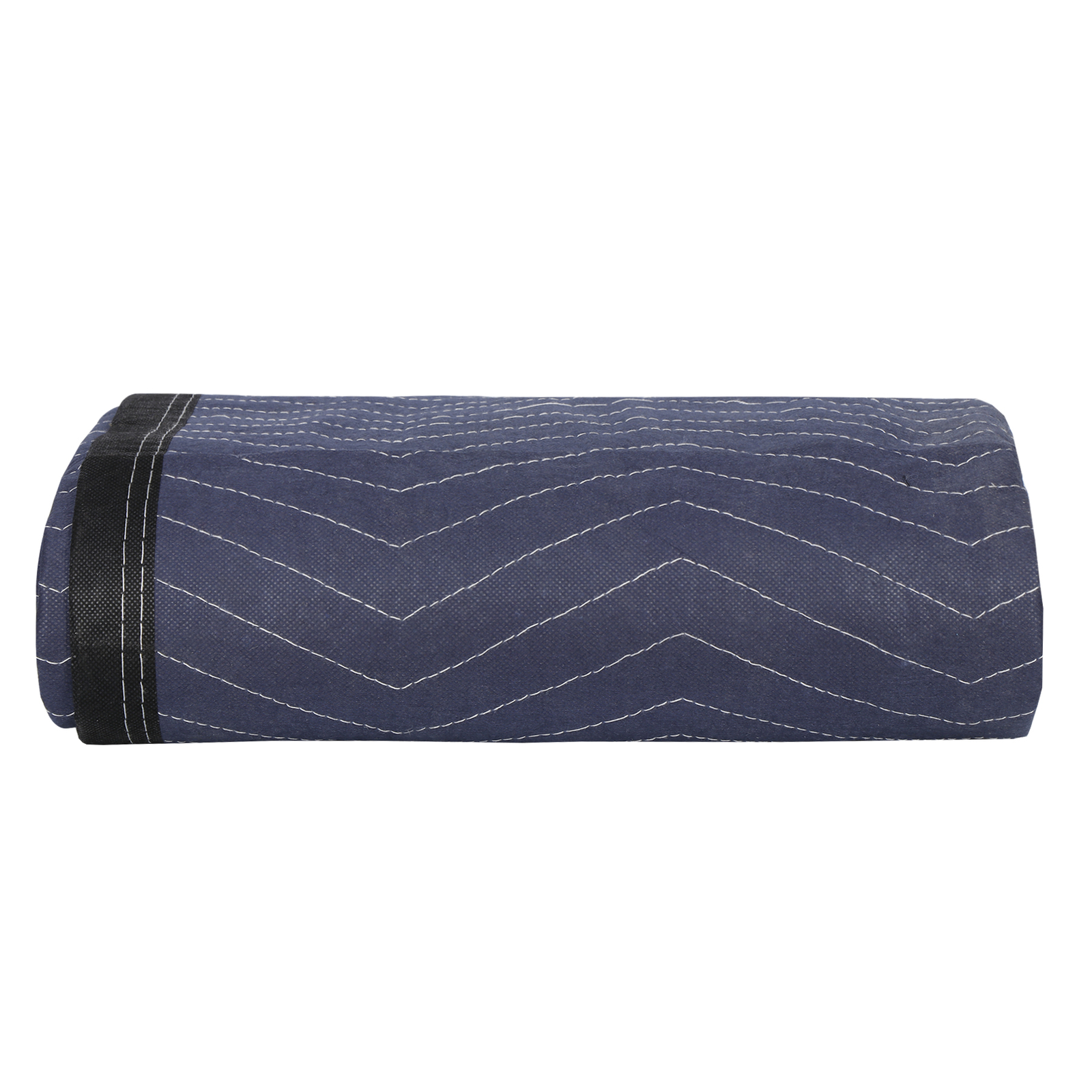 48 Moving Blankets 80″x72″ Protective Shipping Packing Pads Furniture Blue/Black