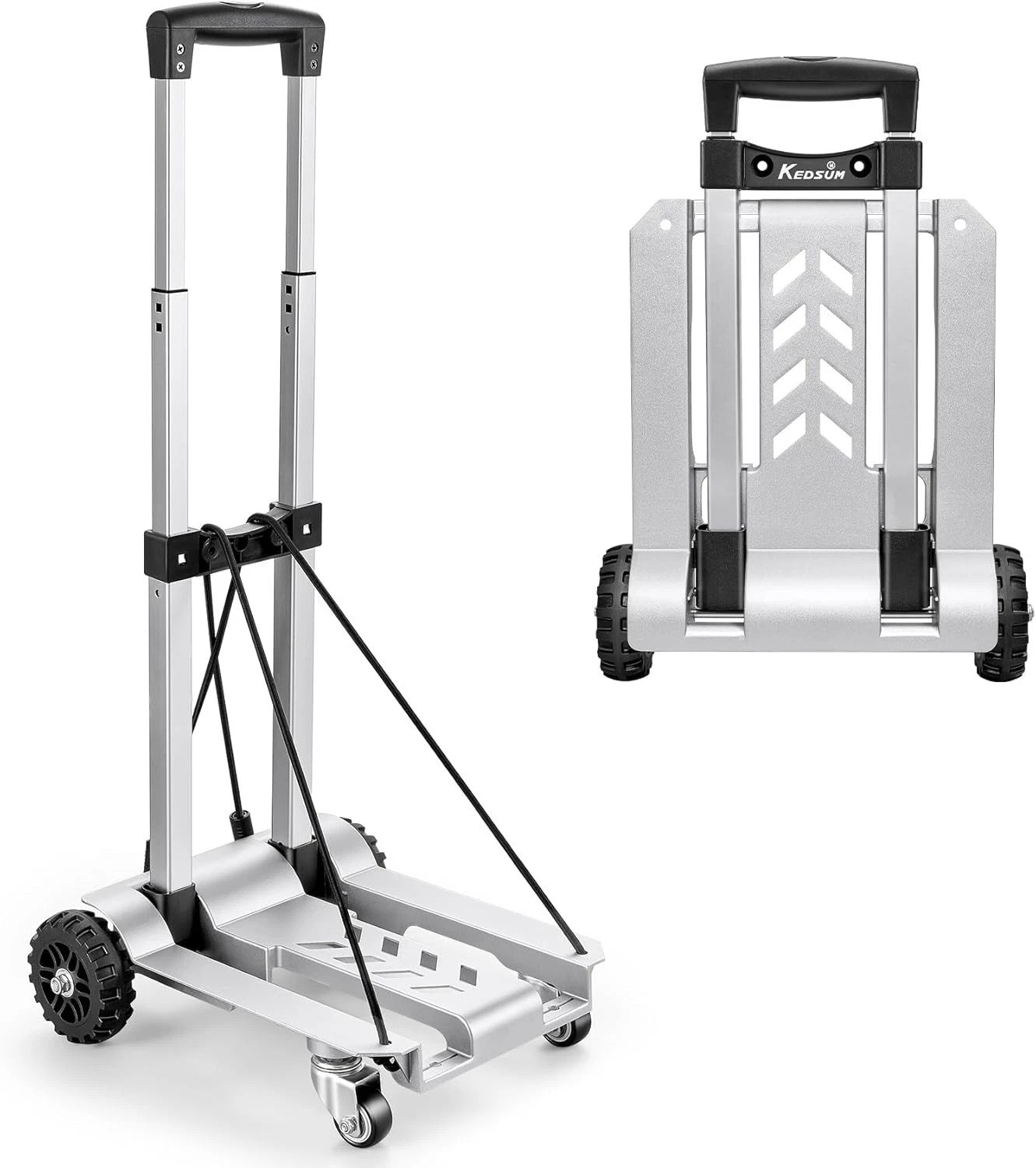 Durable 270LB Utility Luggage Cart – Foldable with No Assembly Required
