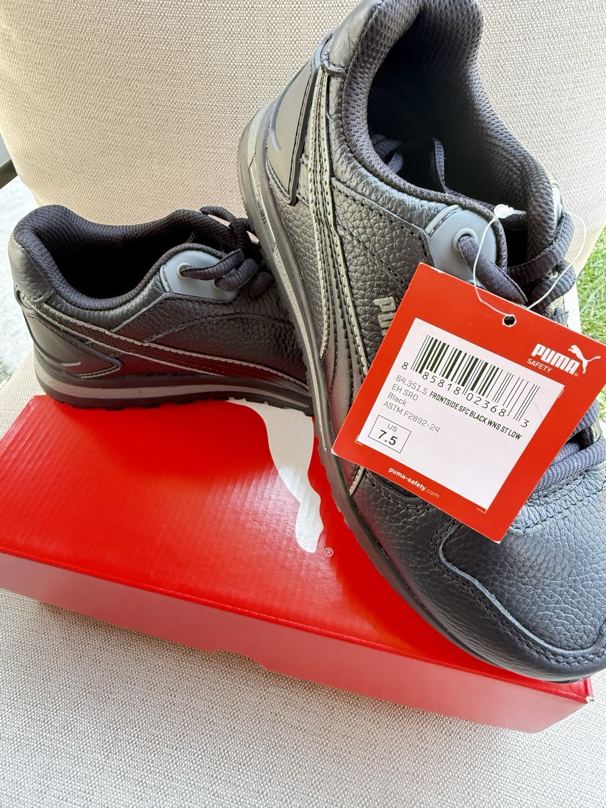 Women’s PUMA Frontside Low-Top Work Shoe size 8.5