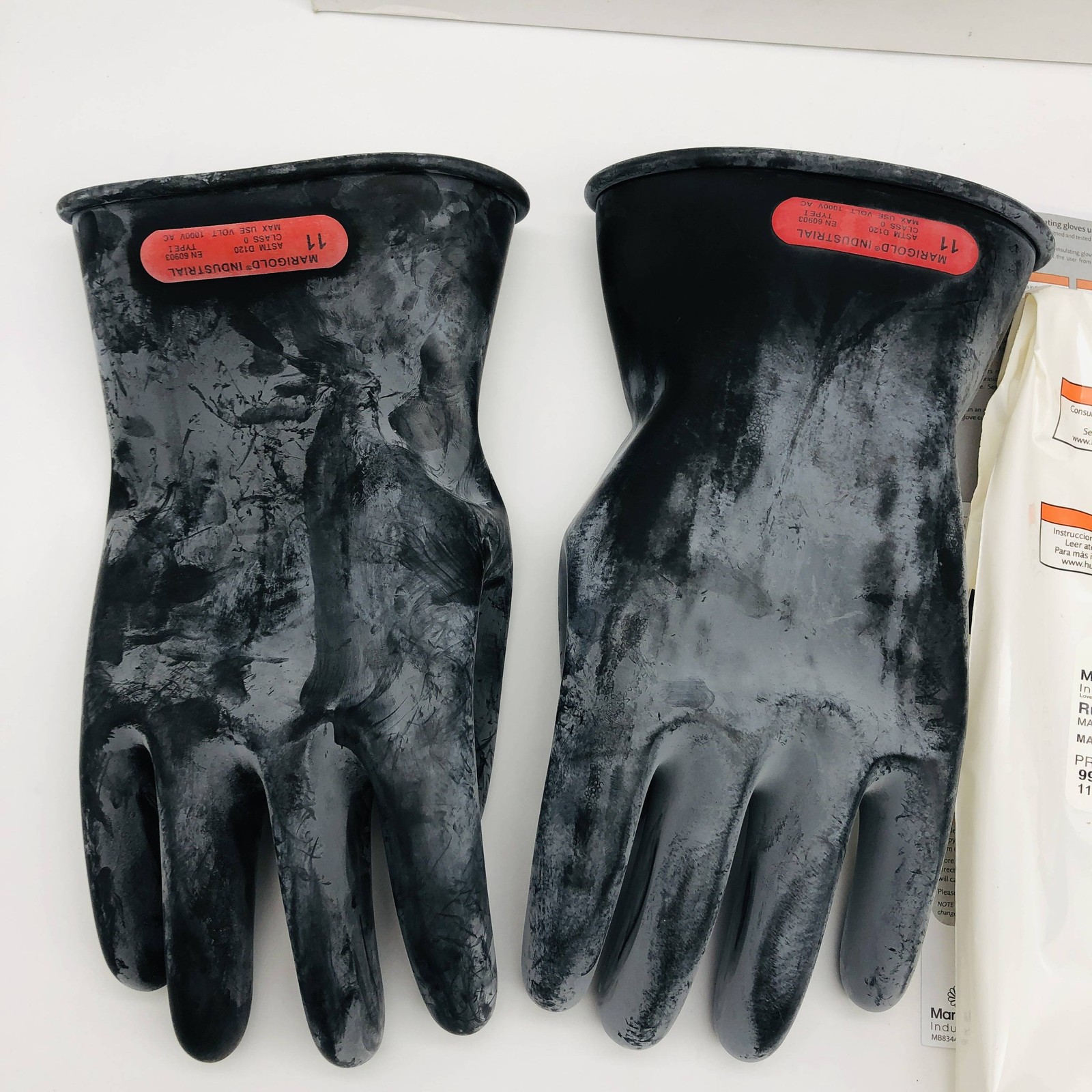 Marigold RIGCL011B/11.0 Electrical Insulating Gloves Rubber Sz 11 Class 0 11″