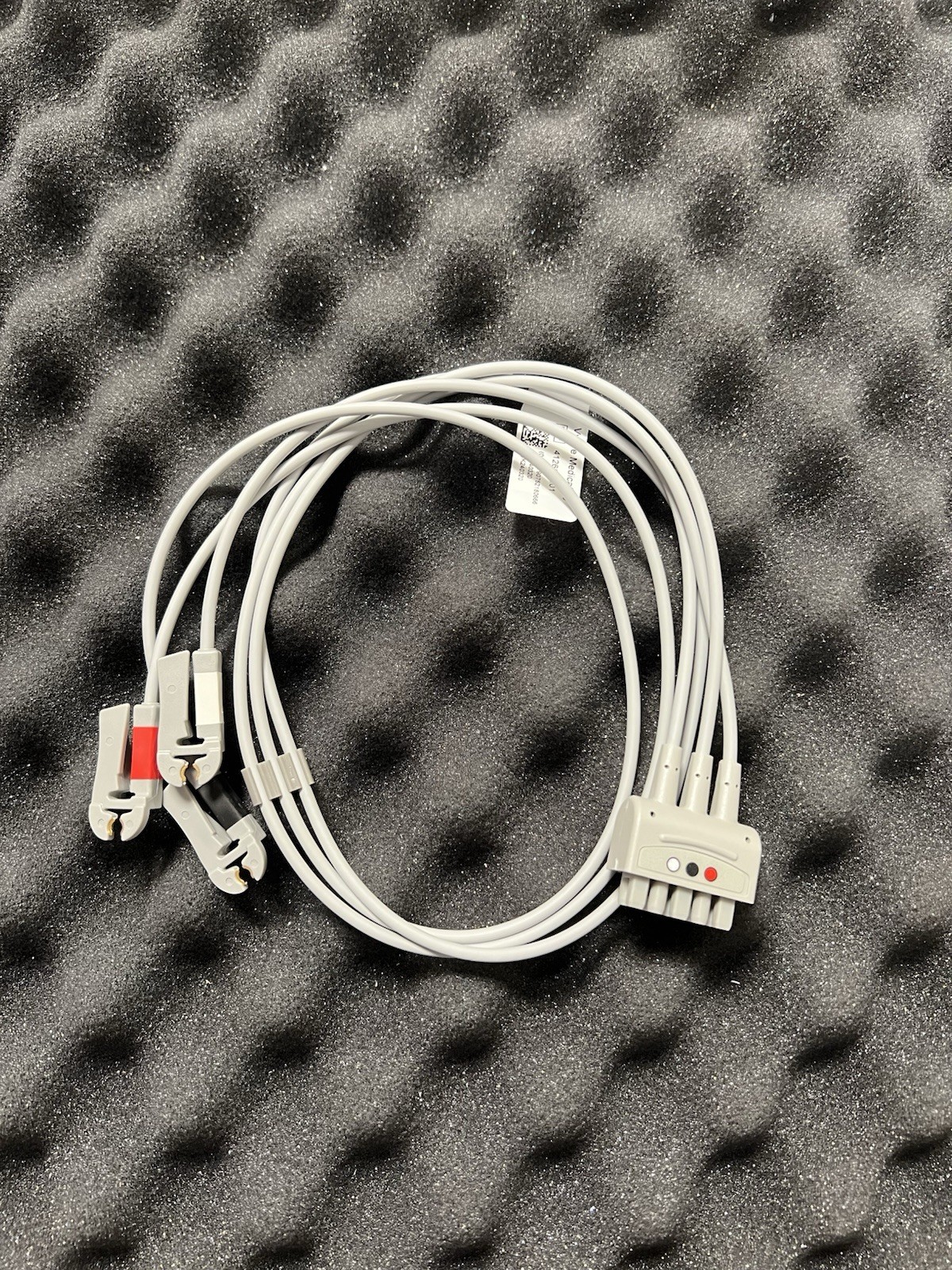 ECG Leadwire 3-lead, Grabber, AHA, 74 cm/29 in Ref 412682-001 Brand New