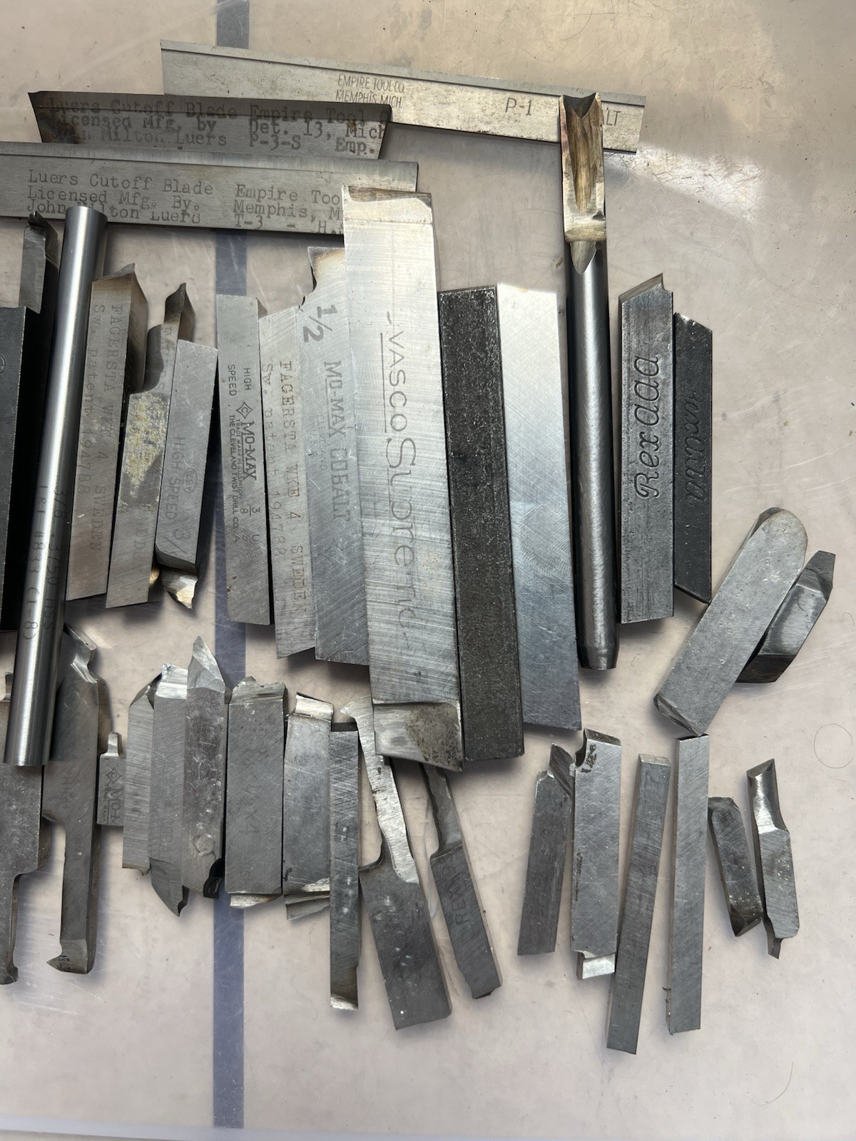 Lot Of Lathe Tool Bits HSS Cobalt Mini Boring Bars + More Machinist Tools