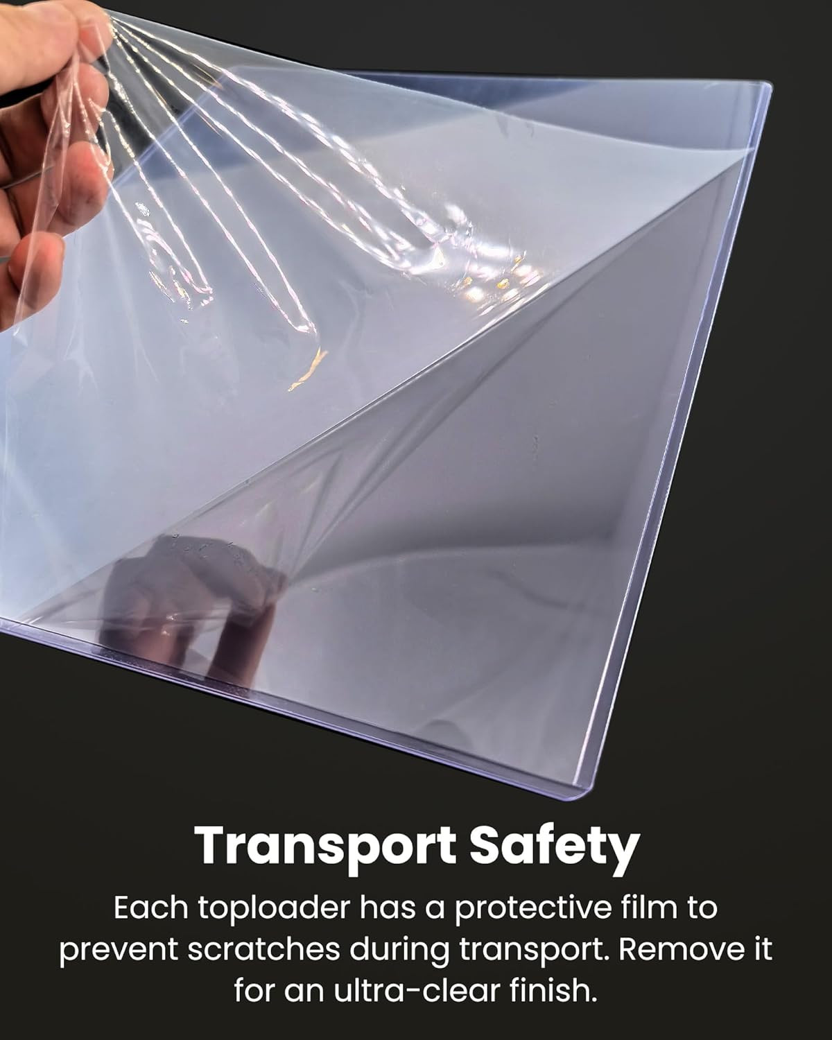 9X12 Toploader – Clear Semi-Rigid PVC Sheet Protectors, Hard Plastic Sleeves …