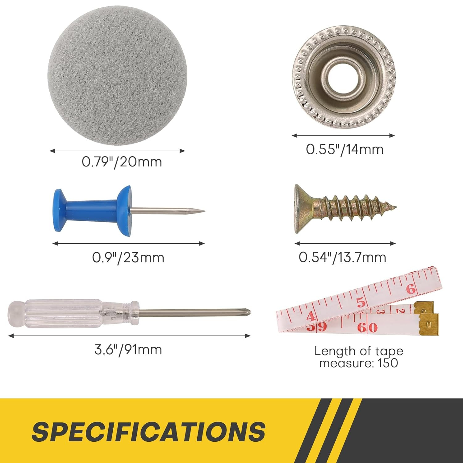 60PCS Car Roof Headliner Repair Kit | Auto Roof Snap Rivets with Installation To