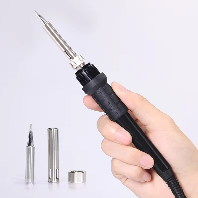 WEP Digital Rework Station Portable Soldering Iron Kit Hot Air Gun Desolder Tool