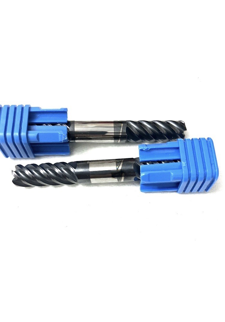 ARCH 3/8 5FL Double End Corner Radius End Mill .07R Solid Carbide AlTiN NEW