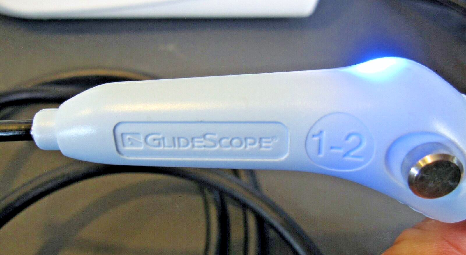 Verathon AVL Titanium GlideScope Video Laryngoscope Monitor w/ 1-2 Baton TESTED