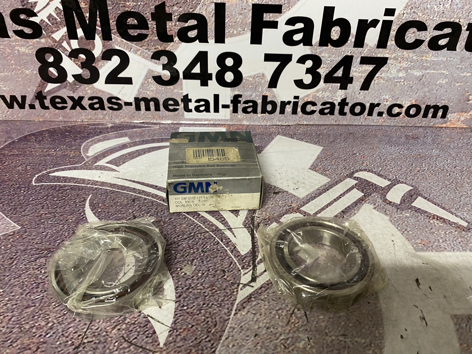 GMN High Precision Ball Bearings HY SM 6010 DUL 100 N