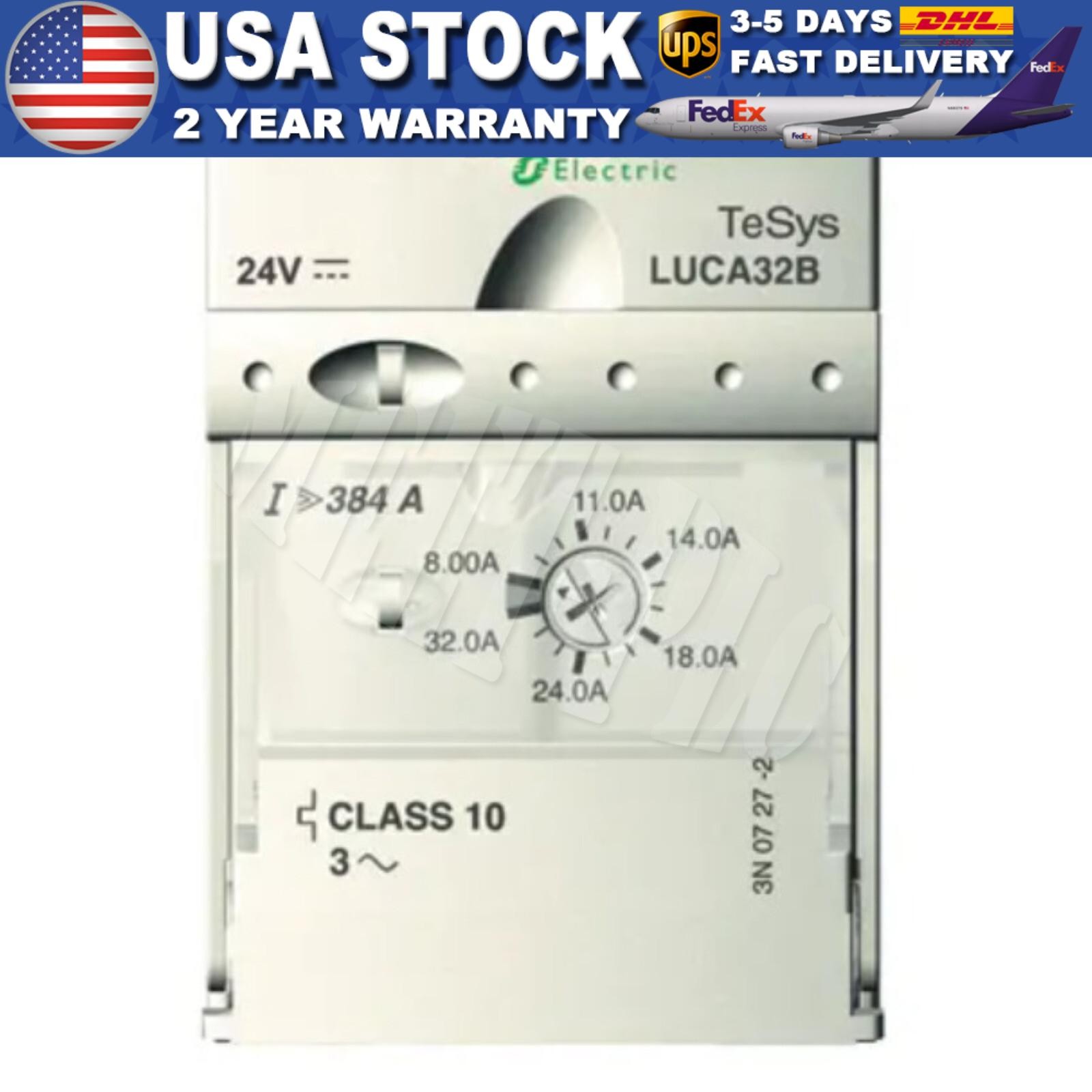 NEW Schneider Electric LUCA32B 8-32A 3P Standard Motor Control Unit 1PC IN BOX