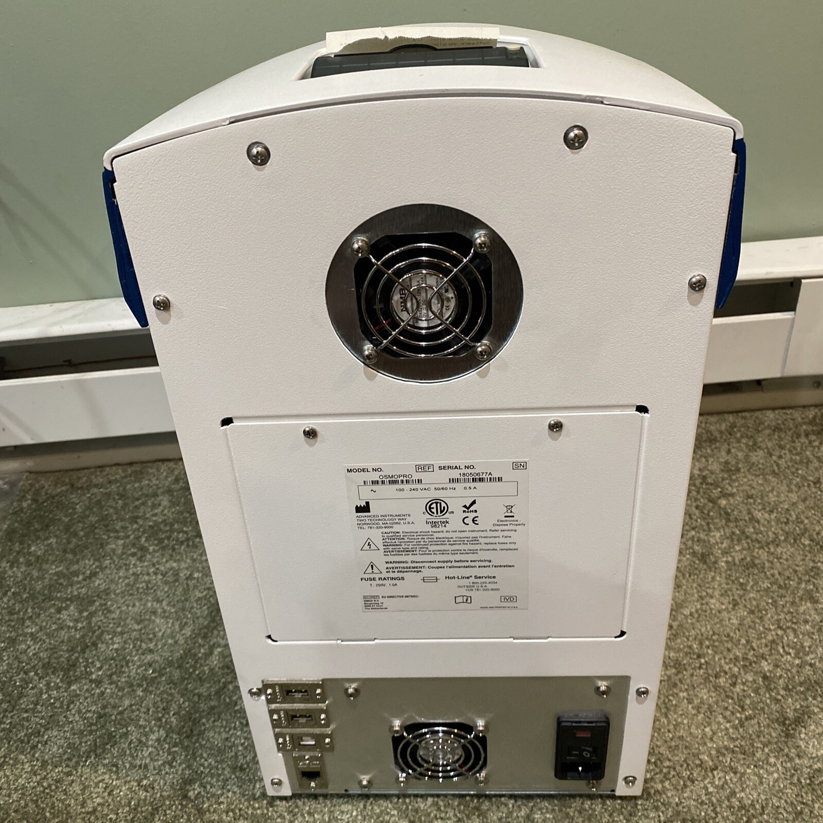 Advanced Instruments OsmoPro Multi-Sample Micro-Osmometer Excellent! MSRP: $75K