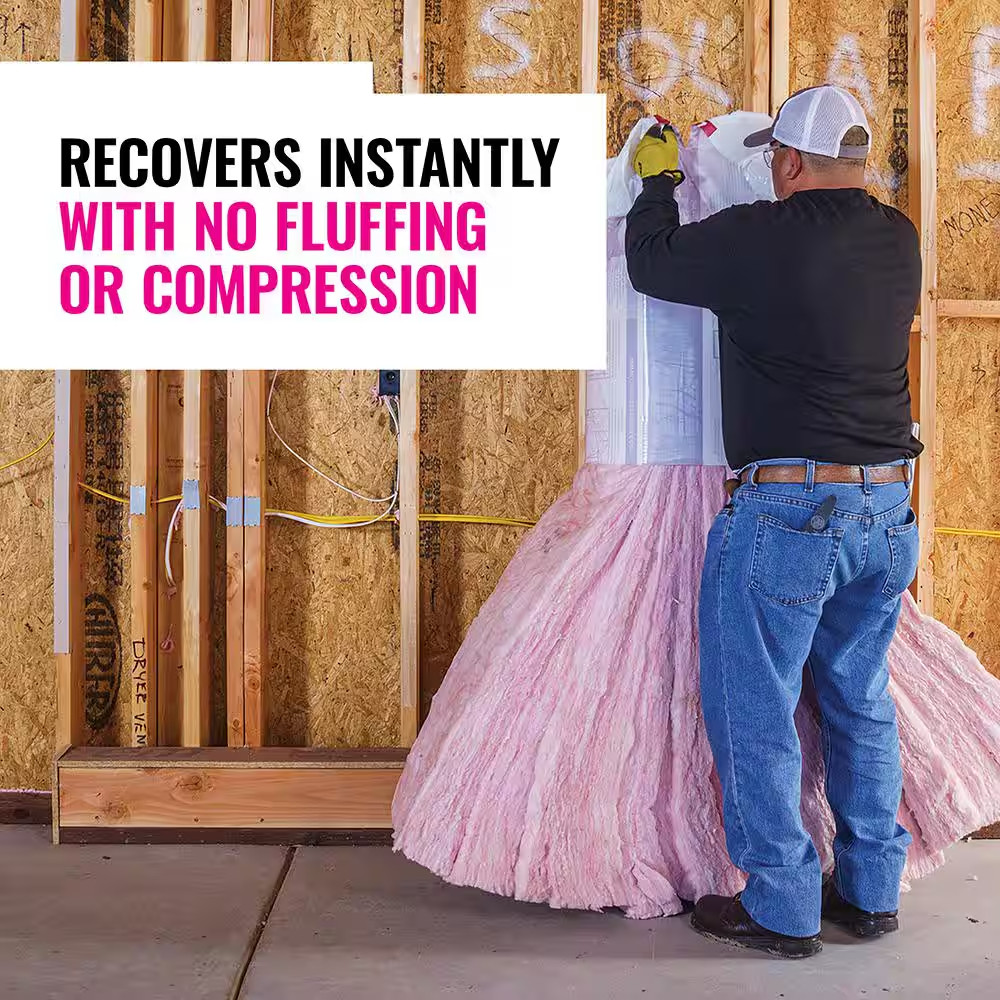 R- 30 Unfaced Fiberglass Insulation Roll 15 In. X 25 Ft. (1 Roll)