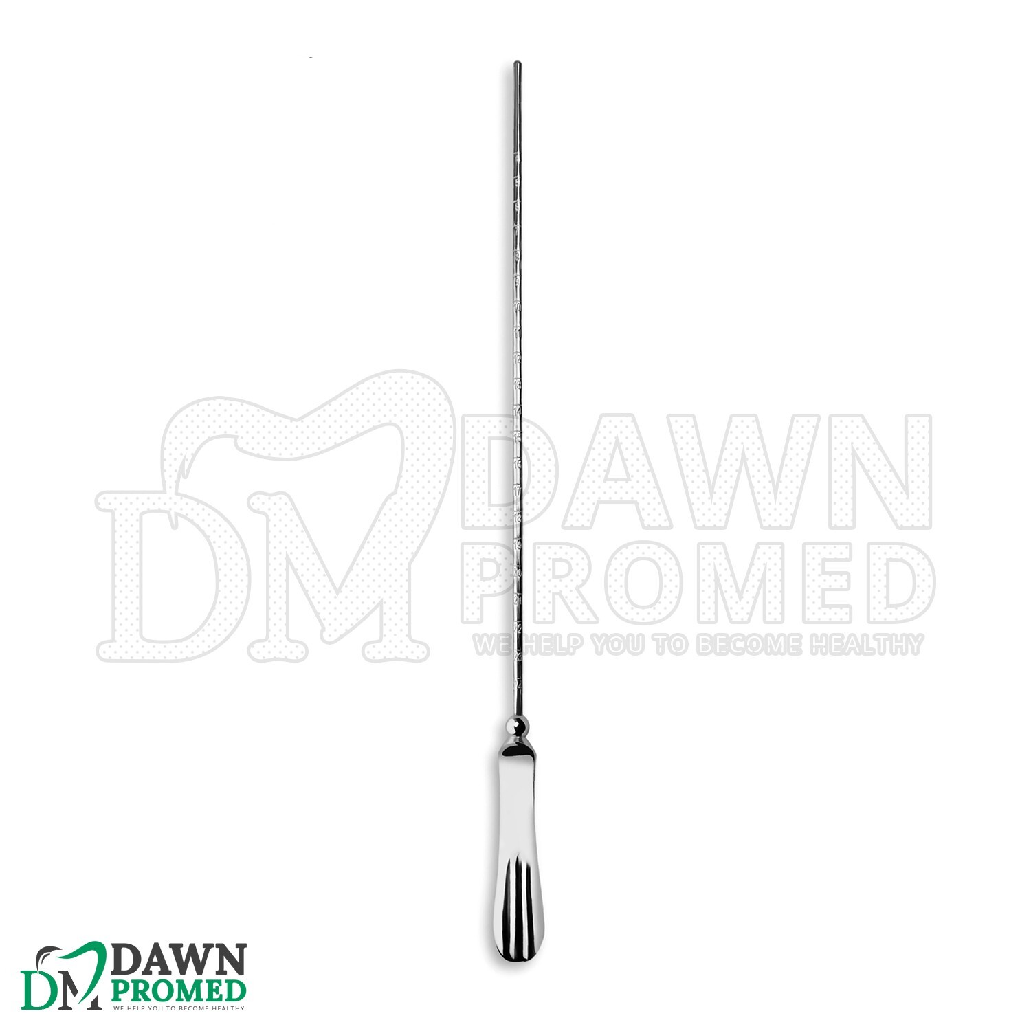 6 Pcs Sims Uterine Sounds Malleable Straight 13” Set OB/GYN Surgical Instruments