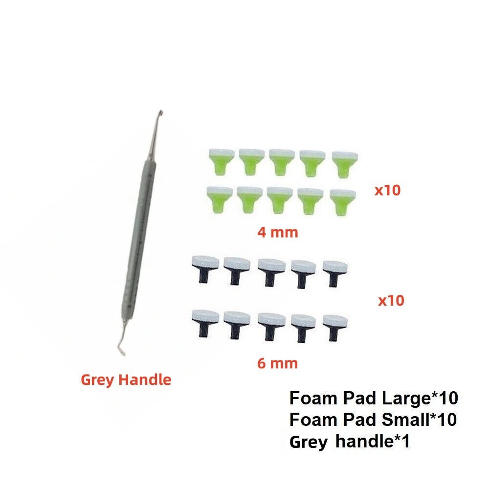 Dental Foam Pad Composite Resin Veneer Molding Tools OptraSculpt Filling Handle