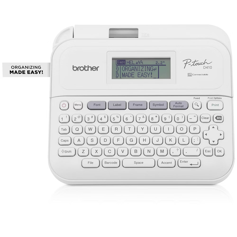 Brother P-Touch PT-D410 Connected Label Maker: Mobile Printer USB Windows