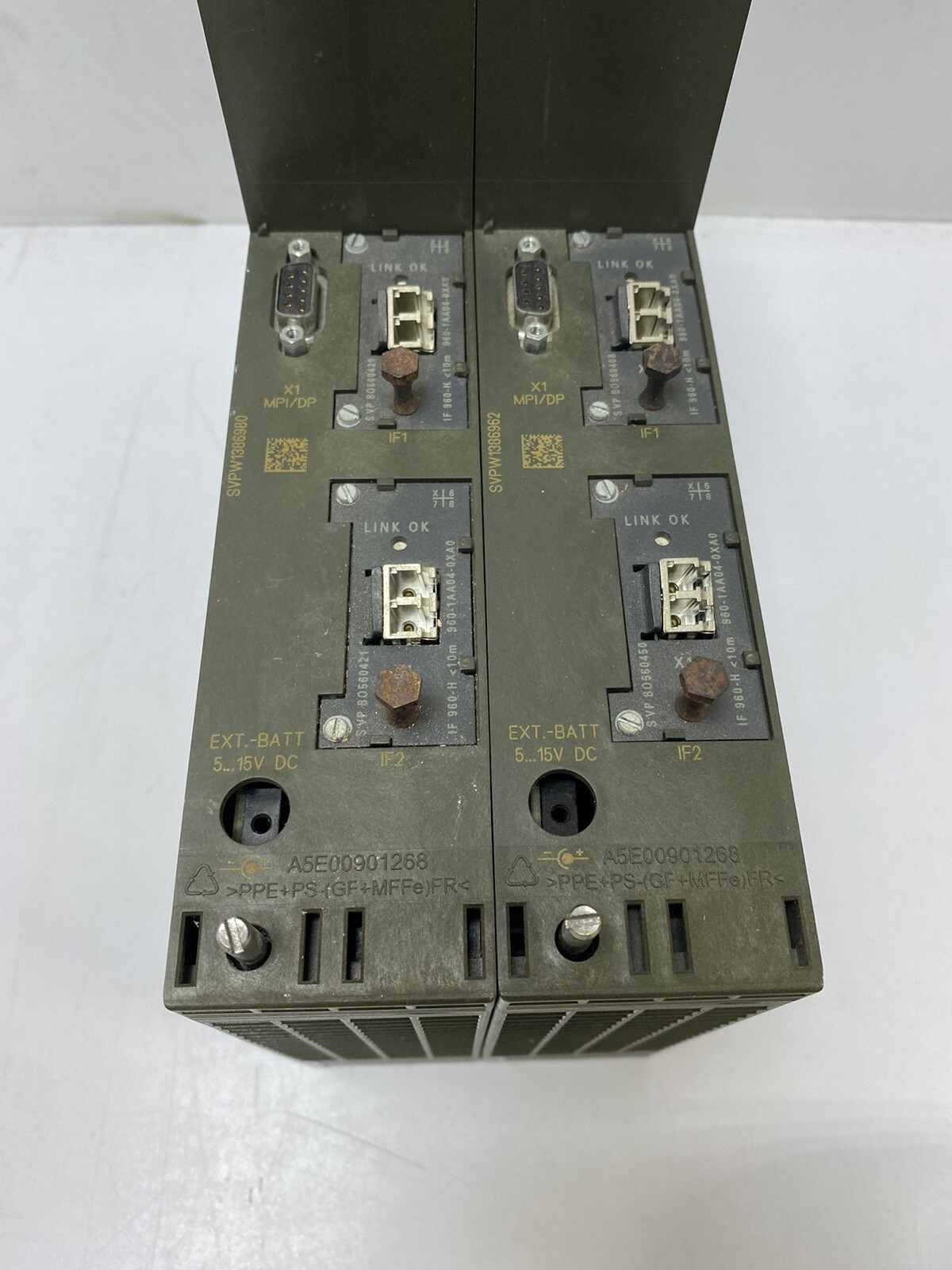 Siemens S7-400 CPU 412-3H 6ES7412-3HJ14-0AB0 + 2x 6ES7960-1AA04-0XA0