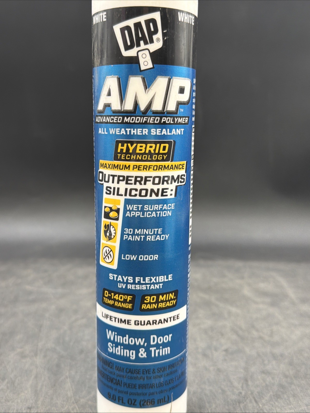 DAP AMP 9 Oz. Advanced Modified Polymer All Weather Window,Door, & Siding- QTY 7