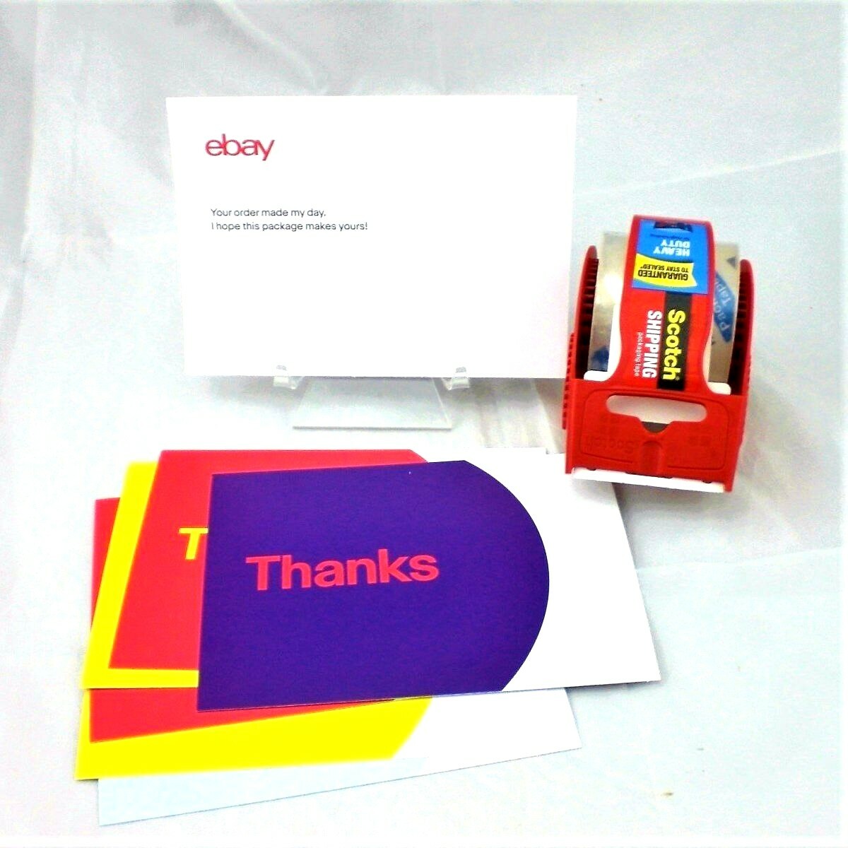 EBAY Branded Shipping Packing Supplies HUGE Variety Lot of 156 Tape Stickers ETC