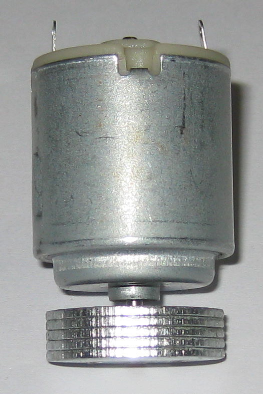 3 V DC Vibrating Motor with Large Offset Weight – 2400 RPM – 24 mm Diameter