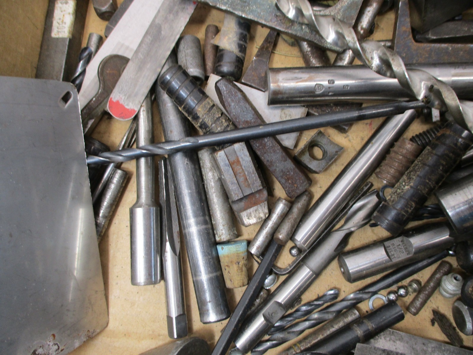 25 # POUNDS Machinist Parts Pieces Bits Hand Tools Hardware Doo Dads Scrap GC