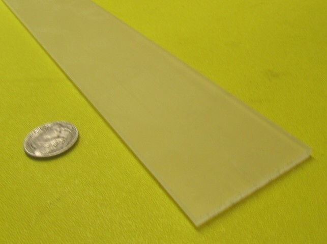 Polypropylene Bar 1/8″ Thick x 2.00″ Wide x 48″ Long, 4 pcs, 16 feet