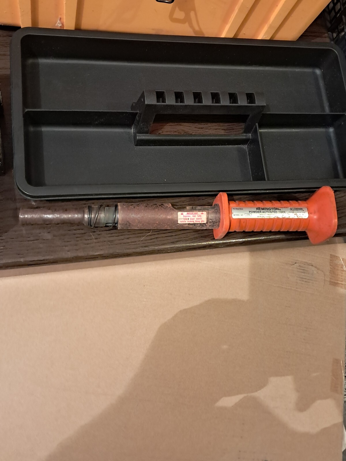 Remington Model 476 Powder Actuated Tool Fastener With Accessories (s)