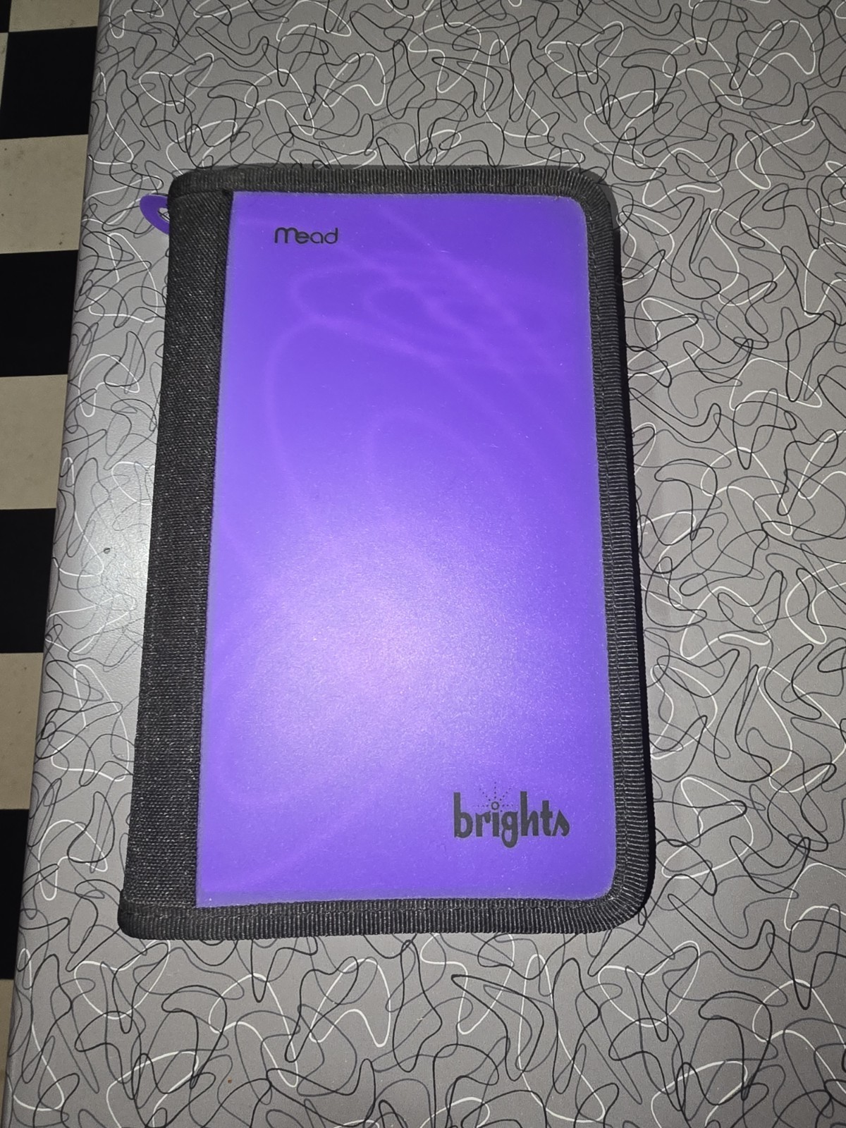 Vtg. Y2K NEW Mead Brights Daily Planner Address Telephone Note 6 Ring Binder
